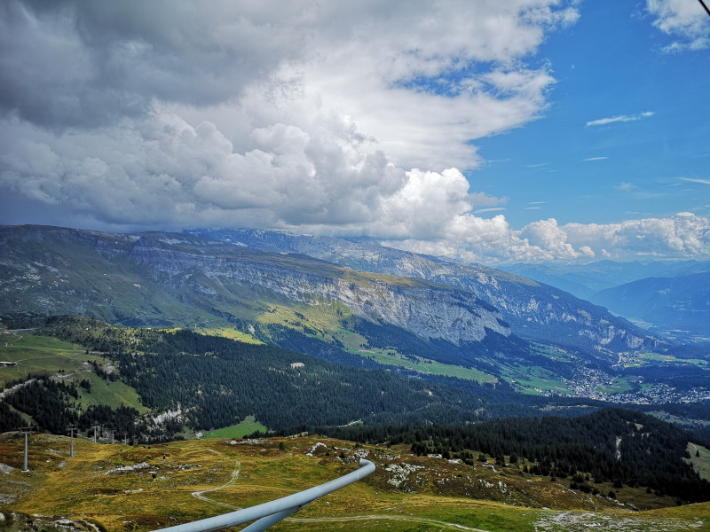 Mit diesem Bild der imposante Wolken über dem Flimserstein beende ich den Bericht über diesen Tag.