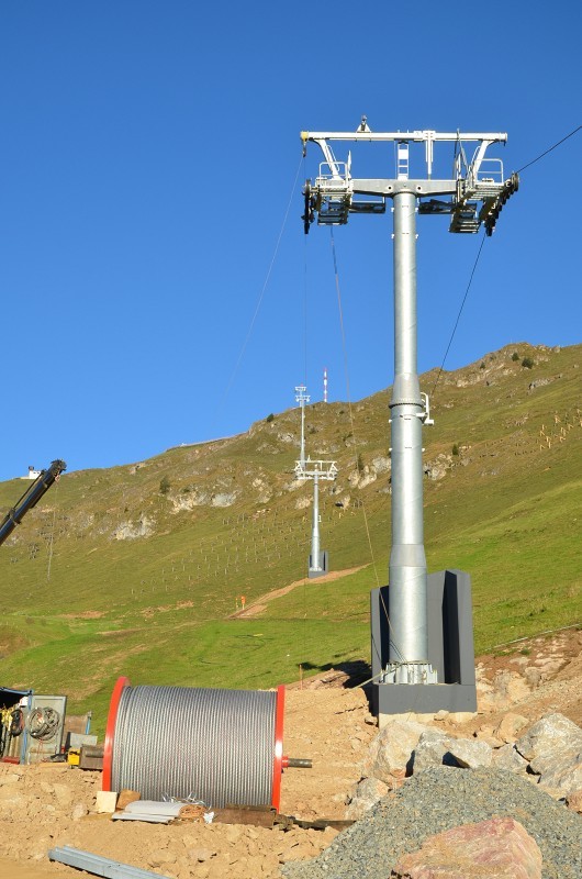 Vorseil über Stütze 3