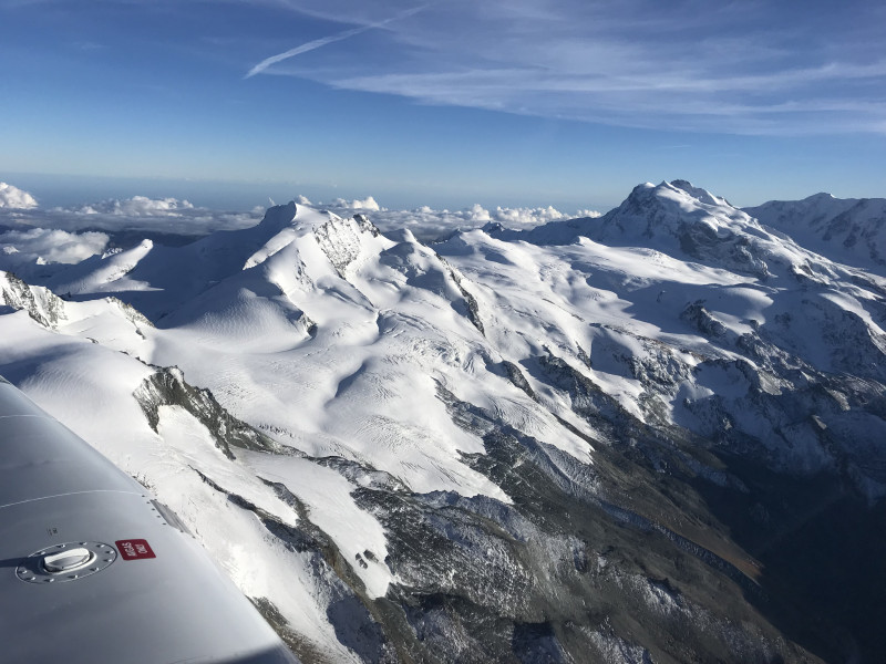 Die Feuchtigkeit im Süden blieb teilweise hängen.