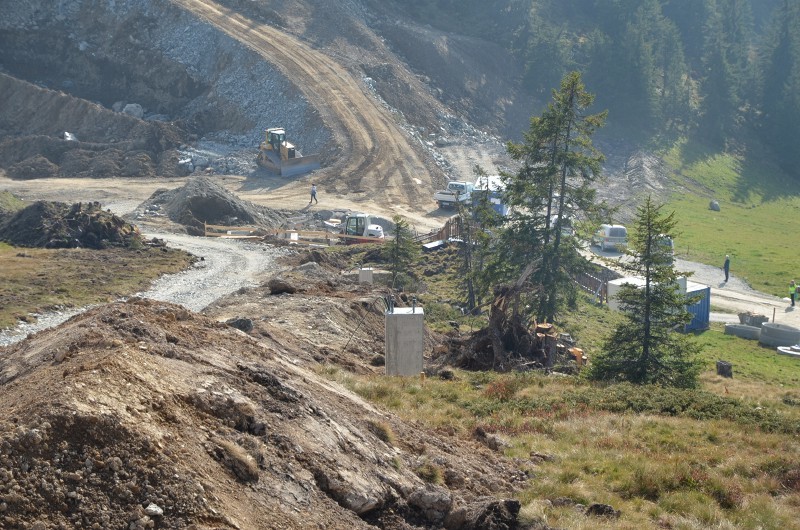 Trasse des Laubkogel-SL