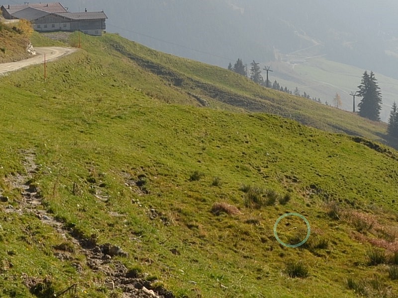 Erste Spur der zukünftigen Fleidingtrasse