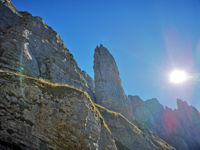 Interessante Felsformationen