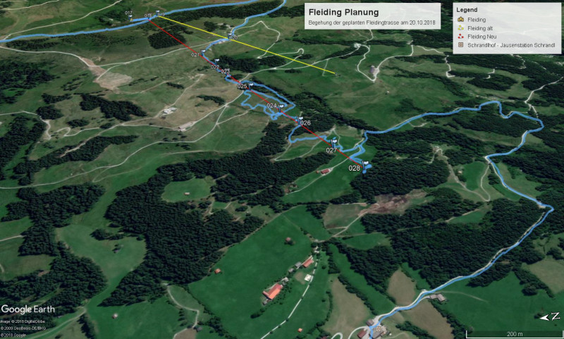 GPS-Daten vom 20. Oktober 2018