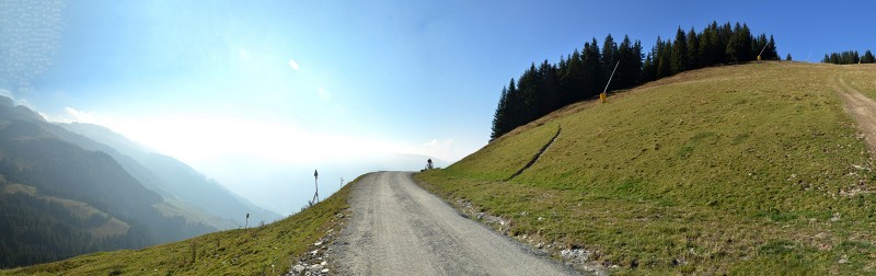 Einmündung Südpiste Totale