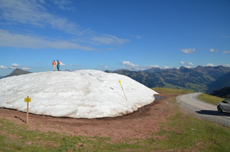 Depot von der Station aus gesehen.