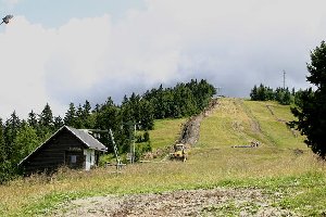 Am SCHL Mala Kopa steht momentan der Bagger.