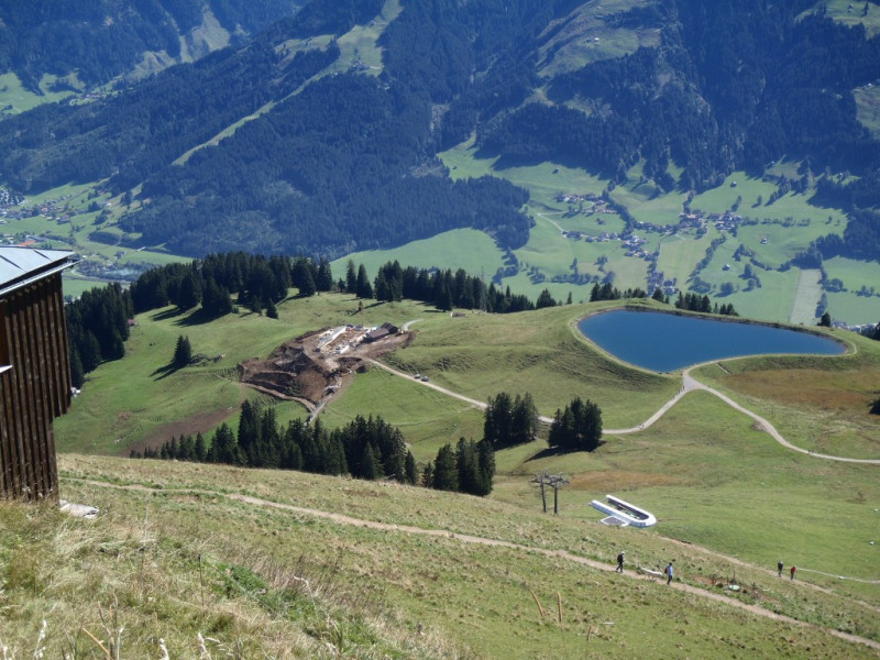 Bild vom 26.9.2018, Anbau Kaelbersalvenalm