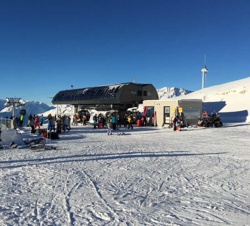 Es war schon einiges los am Morgen.