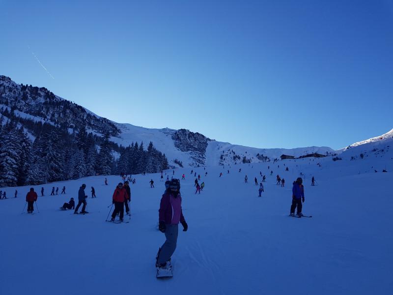 Tappenalm gegen 15 Uhr.