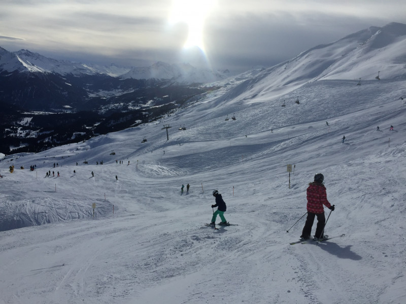 Eindmündung der 60 in den Sektor Lavoz