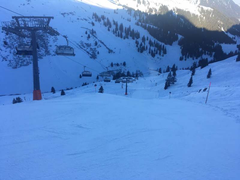 Sogar die alte Schleppertrasse an der NovaStoba (Piste 55) haben sie auf bekommen!