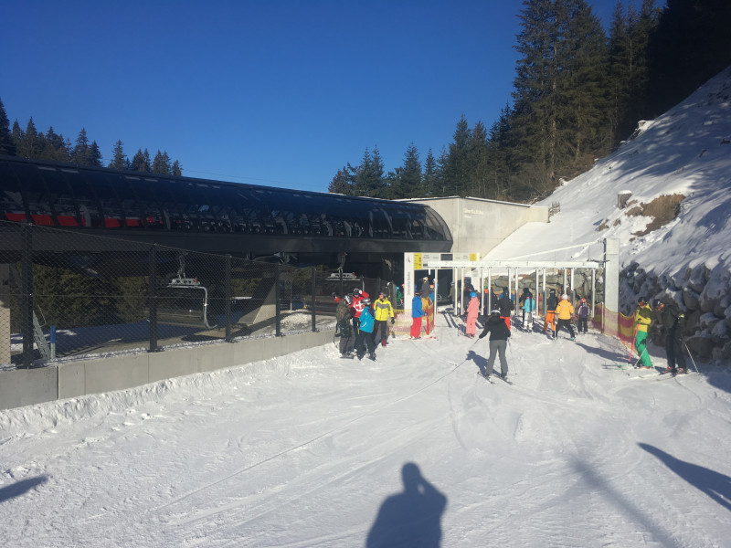Ausgenommen Sonnenbahn gab es heute eigentlich nur sehr geringe Wartezeiten