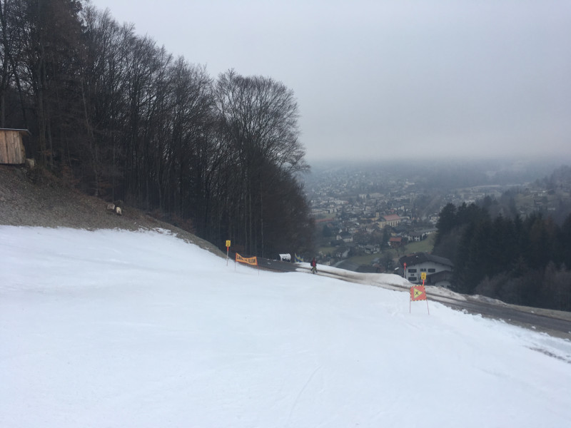 Unten dann eher triste Stimmung... schnell wieder hoch!