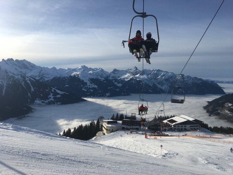 Von oben sieht der Nebel einfach besser aus :-)