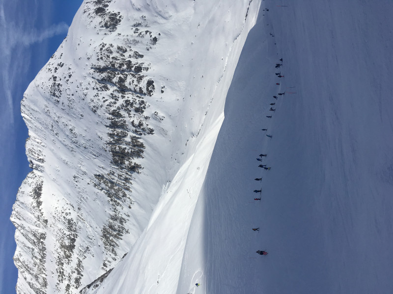 Val Val. Schattig, eisig, zu viele Leute.