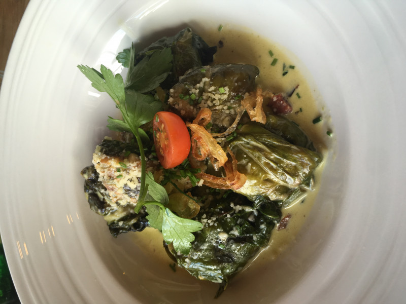 Mittagessen auf Planatsch.