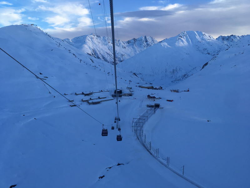 Ungewohnter Blick auf die Oberalppasshöhe. Finde ich wirklich ganz nett.