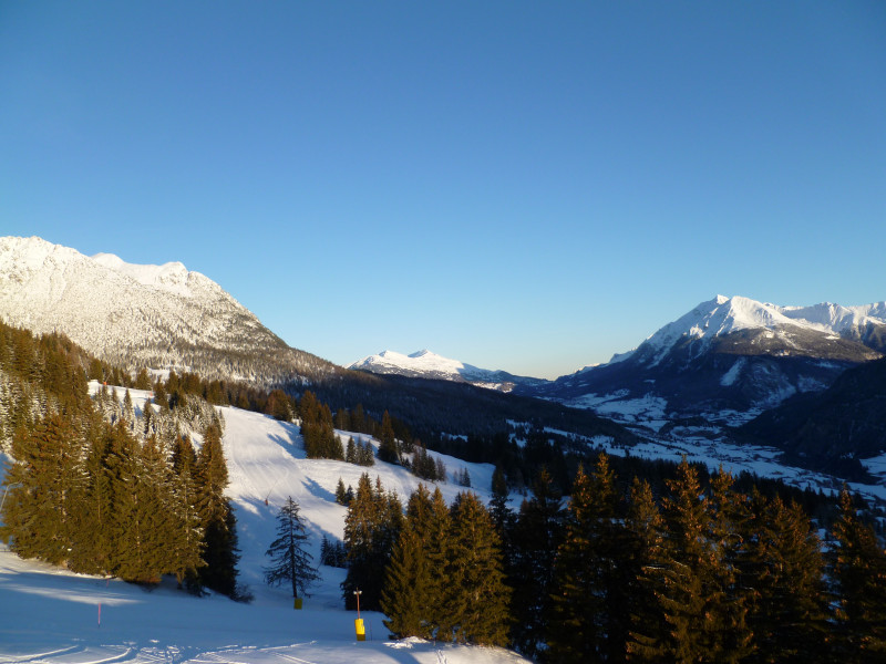 08:53 Uhr: Eigentlich müsste ich die Monaspiste auch einmal direkt am Morgen befahren. Na gut, es bleibt ja noch eine ganze Woche im Februar.