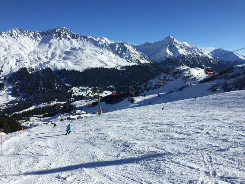 Die 70a war im oberen Bereich auch nachmittags noch gut zu fahren. Kein Wunder, ist diese oben auch breit und relativ flach. Nach dem Restaurant Alp Stätz wurde der Spassfaktor aber deutlich kleiner.