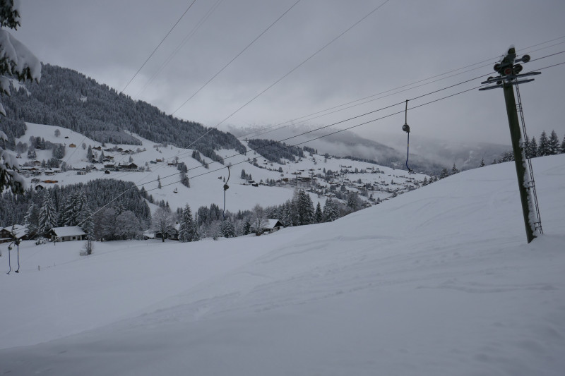 Blick Richtung Heuberg Arena