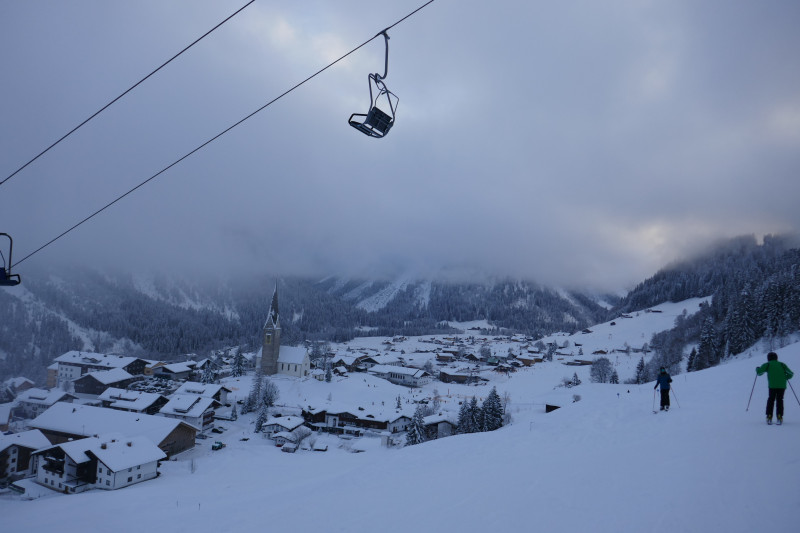 Ziel erreicht: Mittelberg in Sicht