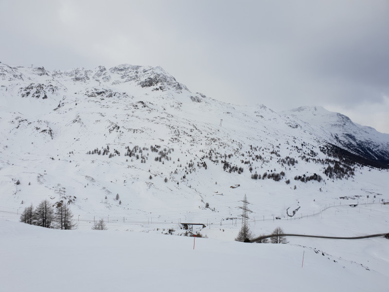 Blick zur Diavolezza