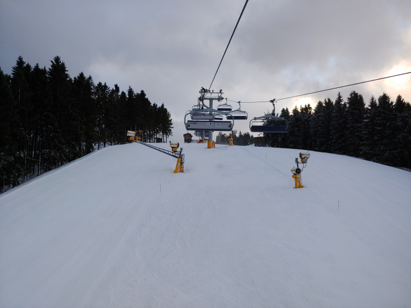 Poppenberg ist gut eingeschneit