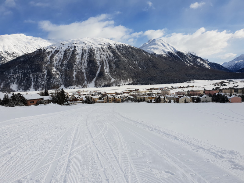 Anschliessend gings über die Route zur Hauptstrasse. Von dort bin ich ca. 500 m zu Fuss zum Bahnhof gegangen.
