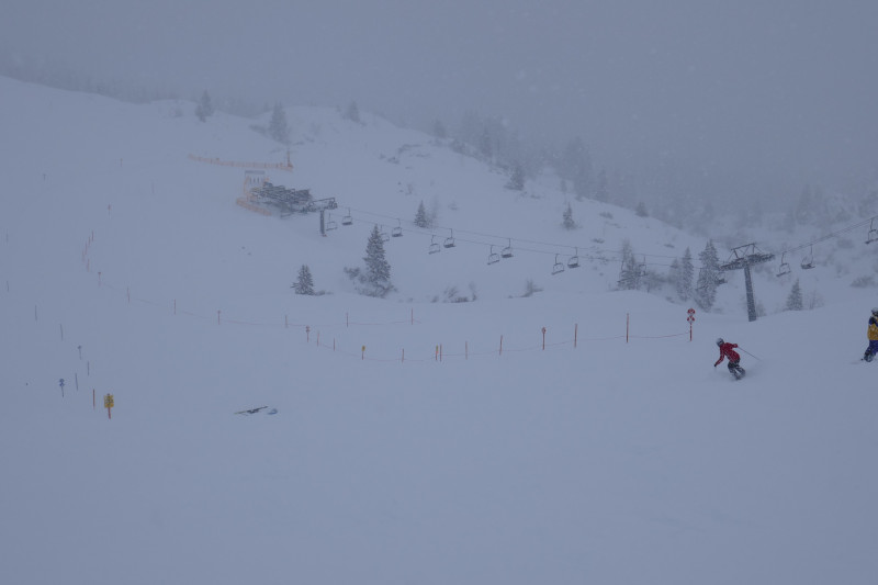 Zweiländerbahn die schon in DE steht. Dach ging es nicht weiter zum Fellhorn