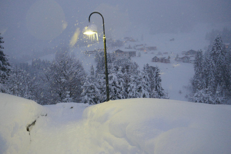 Und dann die finale abenteuerliche Fahrt und Abstieg in mein Exil auf der anderen Seite der Breitach