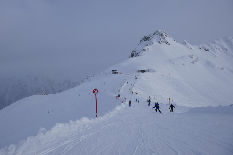 Start in den Fellhornbereich