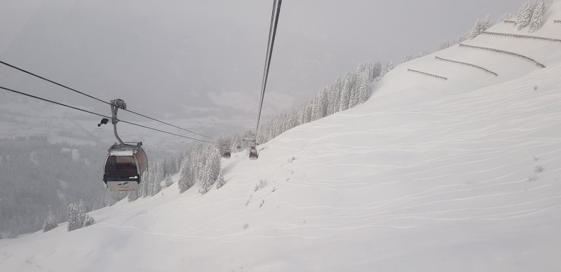 Off-Piste an der Kanzelwandbahn