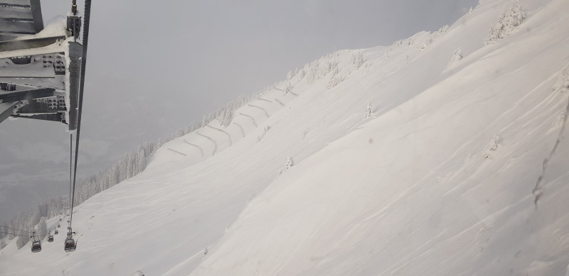 Off-Piste an der Kanzelwandbahn