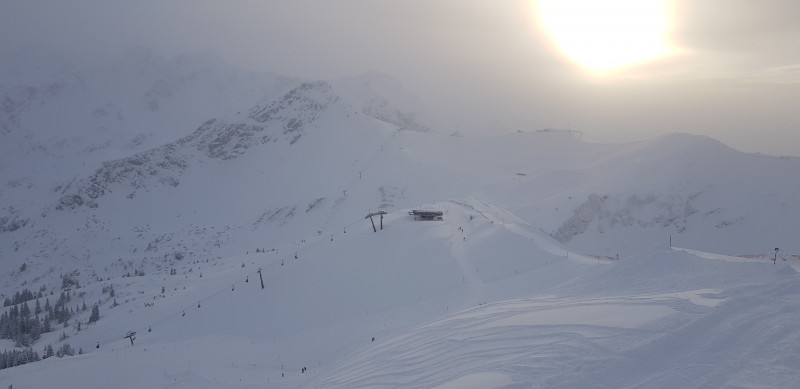 Blick zur Kanzelwand