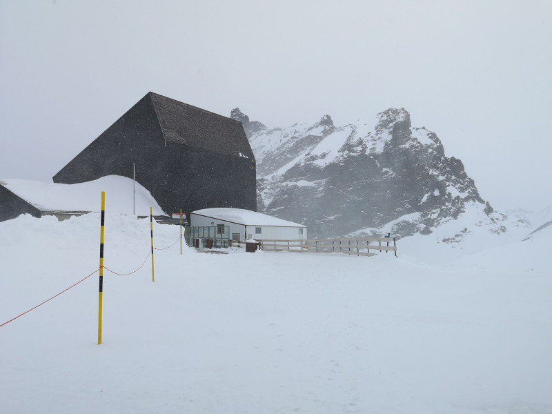 Auf Felskinn angekommen