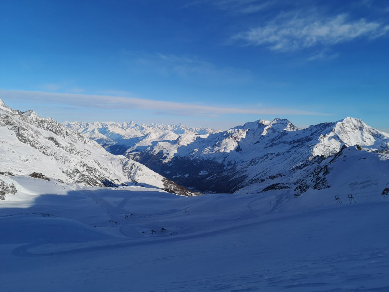 Überblick über das Gletschergebiet