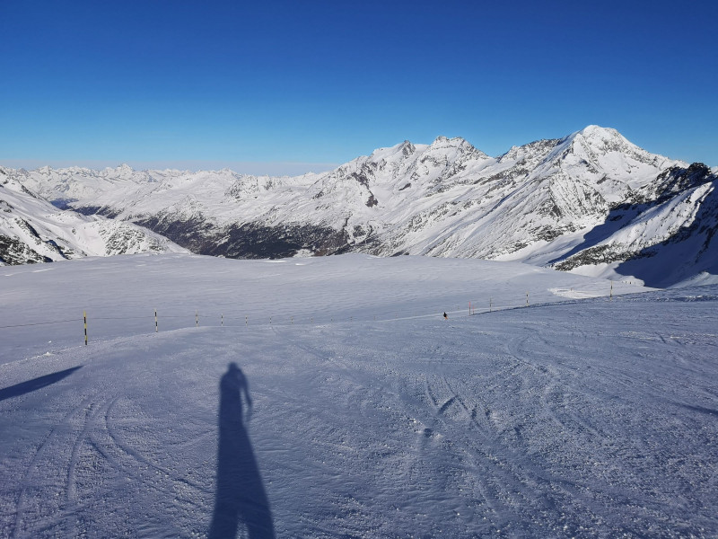 Die Piste 10b (Panorama) wird ihrem Namen gerecht