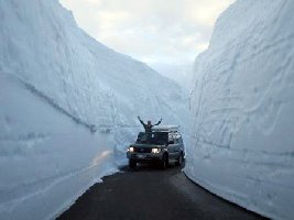 Ganz viel schnee im Norwegen