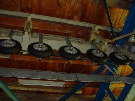 Förderer in der Mittelstation. Sind nicht wirklich abgenutzt...