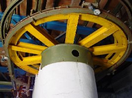 Umlenkung in der Bergstation.