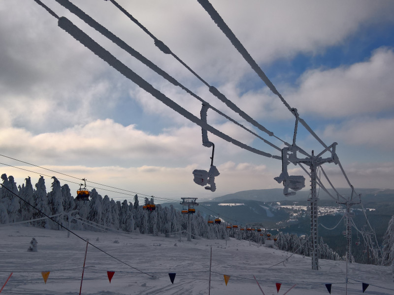 Alt und Neu, Wolken und Sonne - heute gab es alles