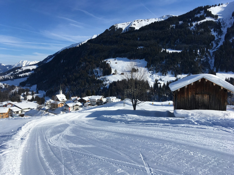 3- Schlössle, Pistenzustand mittags