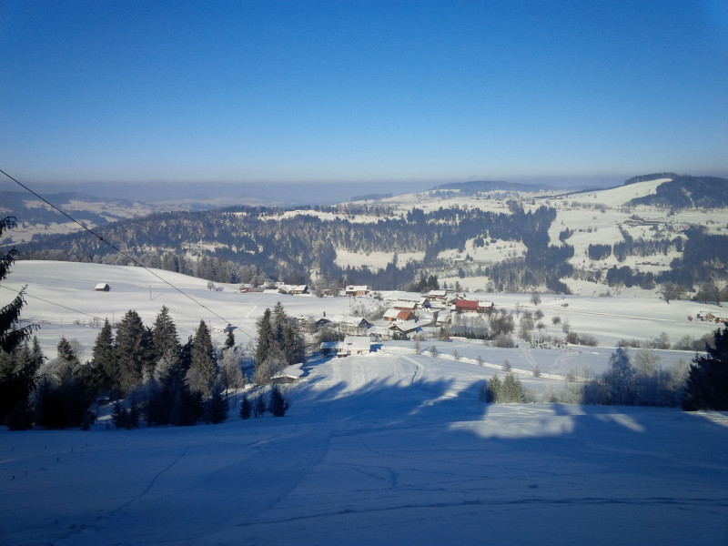 Schindelberghang von oben