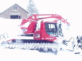 Erste begegnung des PB Polar 300 W auf dem Trübsee (hinter der Garage)