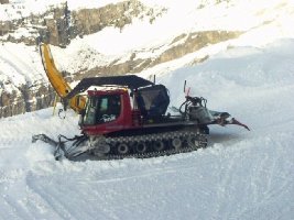 PB 300 W auf dem Titlis am arbeiten