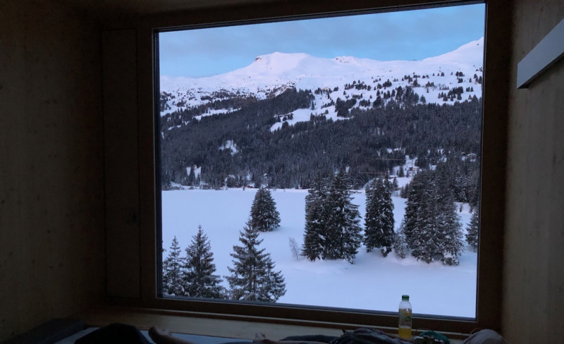 Das mit den Panoramafenstern ist schon geil ...