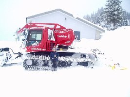 Ich vor dem PB Polar auf dem Trübsee neben der Garage