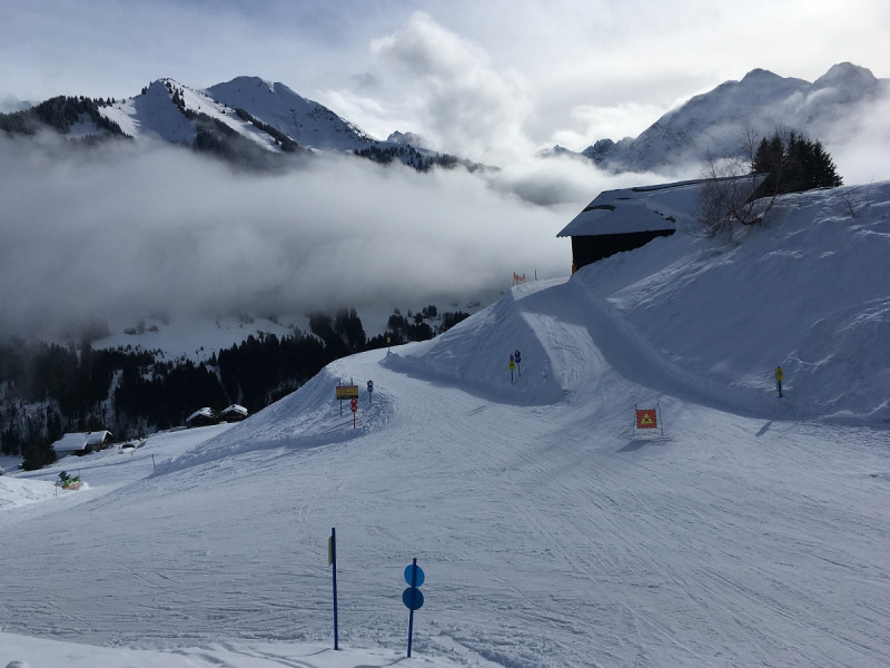 2. Parsenn - Gleitweg zum Heuberglift