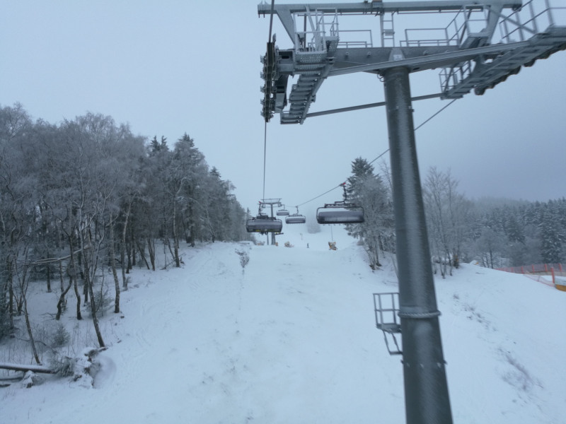 ... und da ging es dann auch ohne Anstehen los.