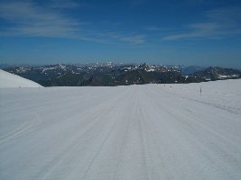 Abfahrt richtung Tuxerfernerhaus